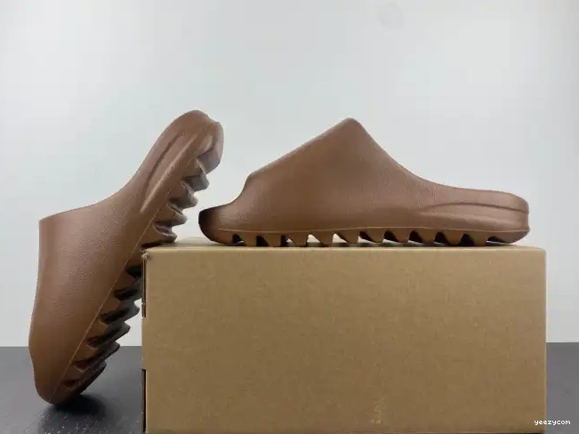 Slide Yeezy Adidas FZ5896 Flax 0604